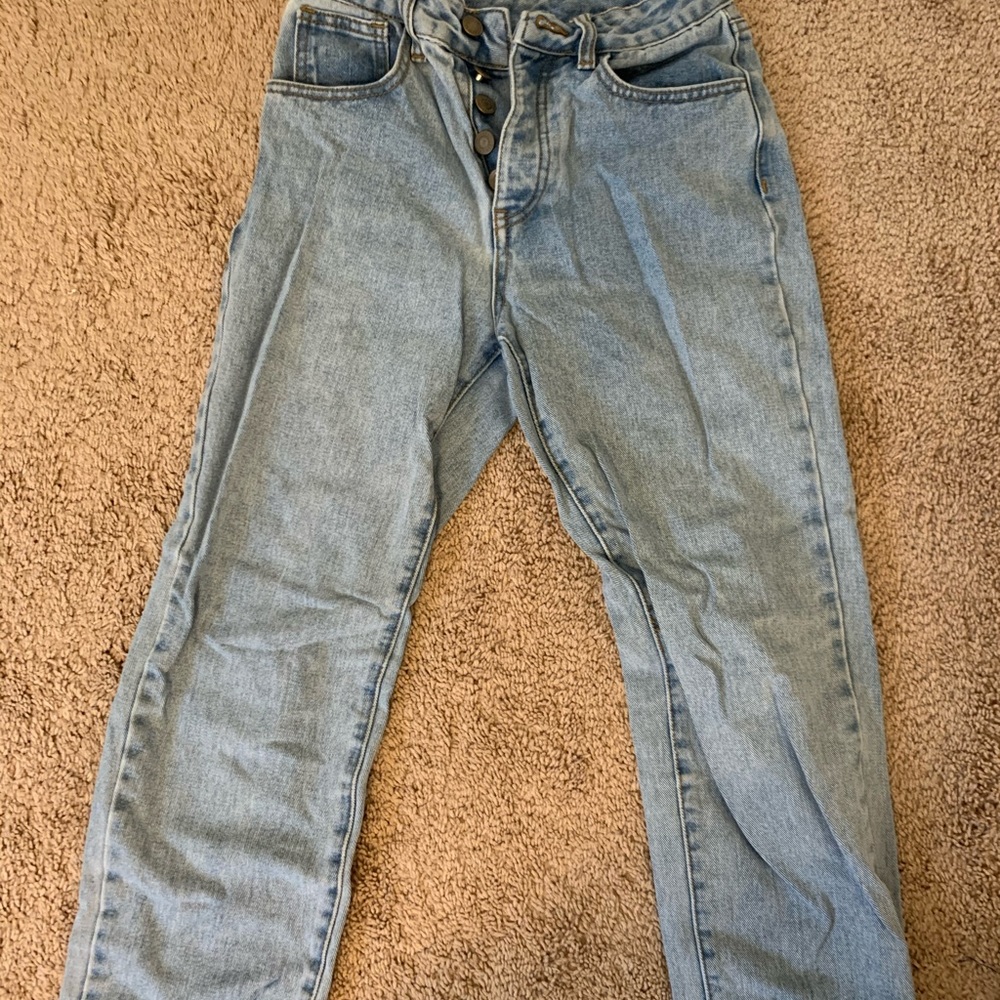 Brandy Melville John galt high waisted mom jeans